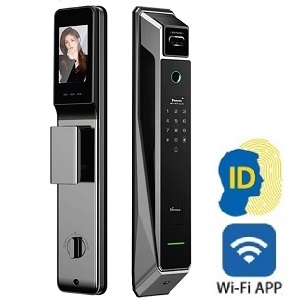 Khóa thông minh nhận diện khuôn mặt Demax EL-C910 AG Face ID-3D