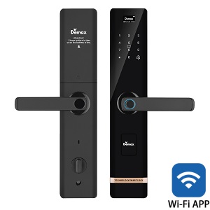 Khóa điện tử, vân tay thông minh Demax EL-C619 BN
